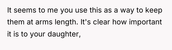 It seems to me you use this as a way...