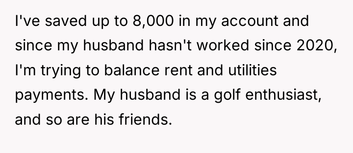 I've saved up to 8,000 in my account and since...
