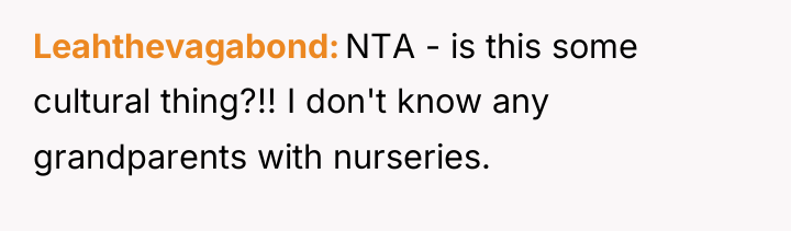 Leahthevagabond NTA - is this some cultural thing?!! I don't...