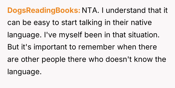 DogsReadingBooks NTA. I understand that it can be easy to...
