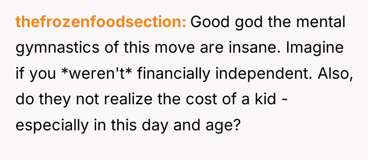 thefrozenfoodsection Good god the mental gymnastics of this move are...