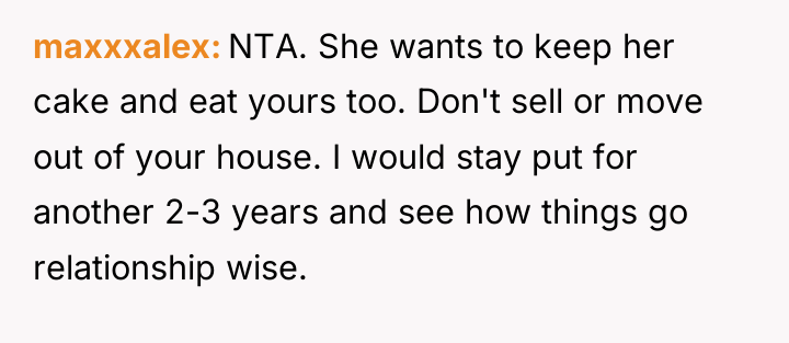 maxxxalex NTA. She wants to keep her cake and eat...