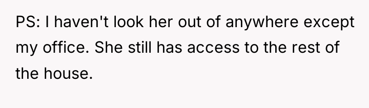 PS: I haven't look her out of anywhere except my...