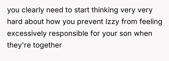 you clearly need to start thinking very very hard about...