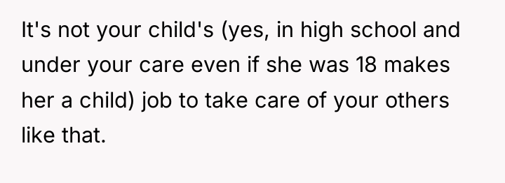 It's not your child's (yes, in high school and under...