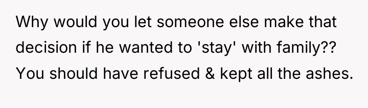 Why would you let someone else make that decision if...