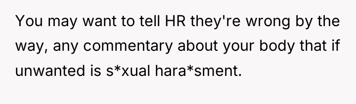 You may want to tell HR they're wrong by the...
