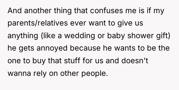 And another thing that confuses me is if my parents/relatives...