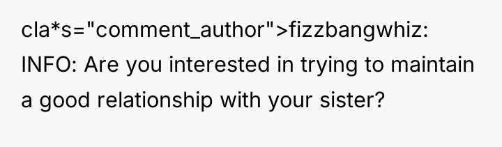 cla*s="comment_author">fizzbangwhiz: INFO: Are you interested in trying to maintain a...