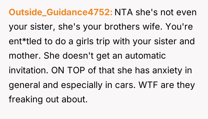Outside_Guidance4752 NTA she's not even your sister, she's your brothers...