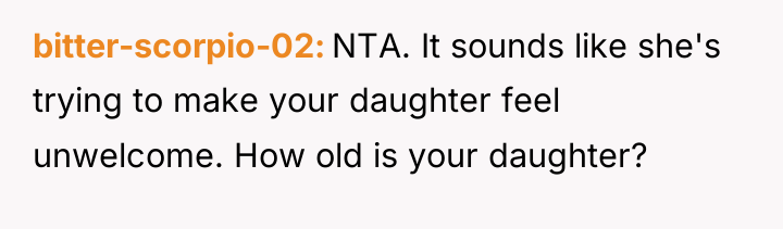 bitter-scorpio-02 NTA. It sounds like she's trying to make your...