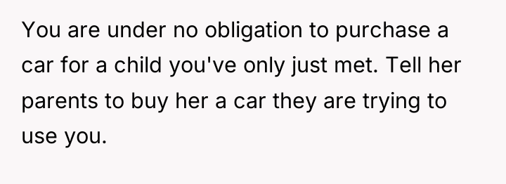 You are under no obligation to purchase a car for...