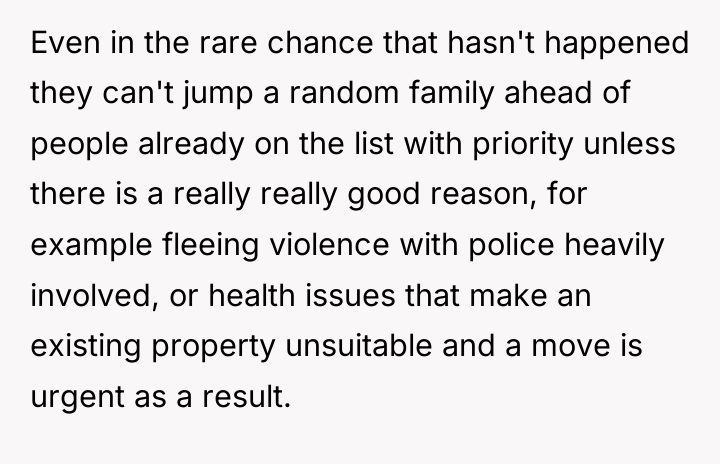 Even in the rare chance that hasn't happened they can't...