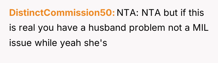 DistinctCommission50 NTA: NTA but if this is real you have...
