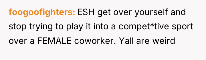 foogoofighters ESH get over yourself and stop trying to play...