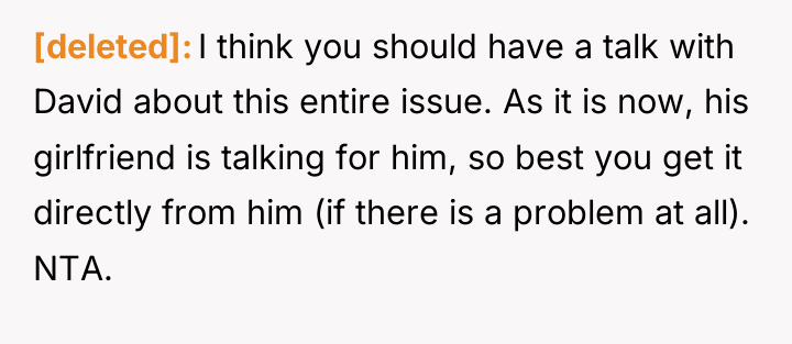[deleted] I think you should have a talk with David...