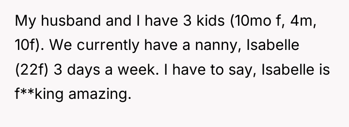 My husband and I have 3 kids (10mo f, 4m,...