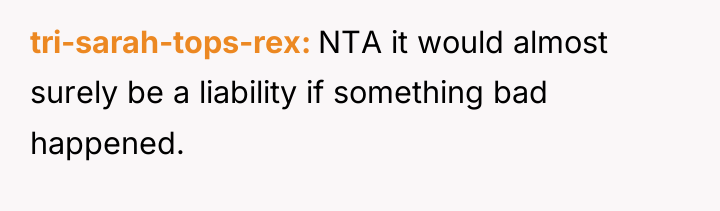 tri-sarah-tops-rex NTA it would almost surely be a liability if...
