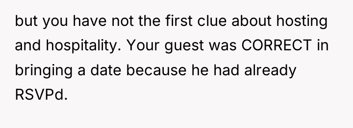 but you have not the first clue about hosting and...