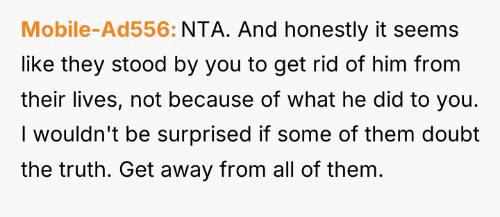 Mobile-Ad556 NTA. And honestly it seems like they stood by...
