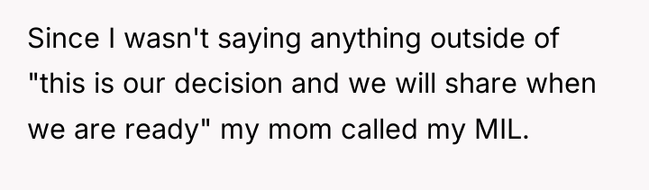 Since I wasn't saying anything outside of "this is our...
