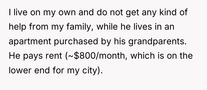 I live on my own and do not get any...