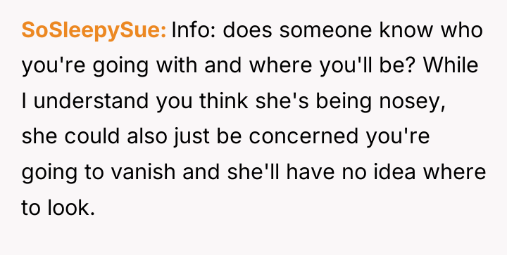 SoSleepySue Info: does someone know who you're going with and...