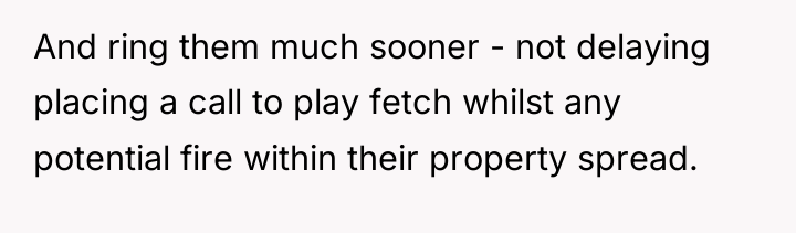And ring them much sooner - not delaying placing a...