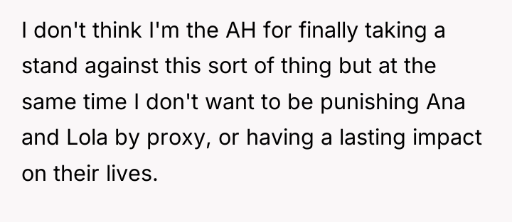 I don't think I'm the AH for finally taking a...
