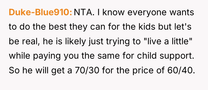 Duke-Blue910 NTA. I know everyone wants to do the best...