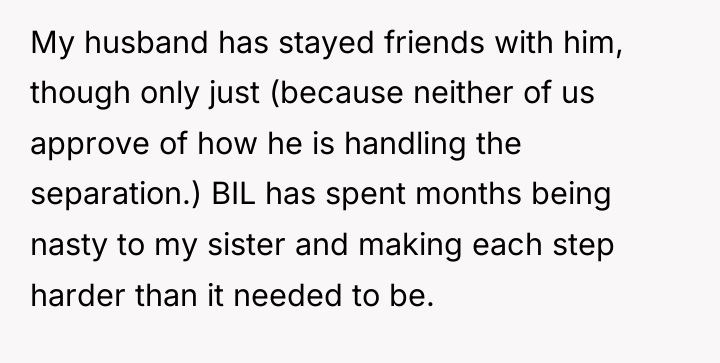 My husband has stayed friends with him, though only just...
