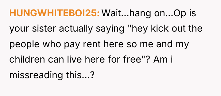 HUNGWHITEBOI25 Wait...hang on...Op is your sister actually saying "hey kick...