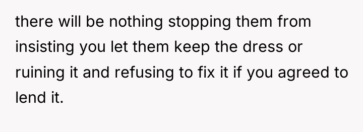 there will be nothing stopping them from insisting you let...