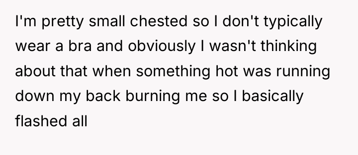 I'm pretty small chested so I don't typically wear a...