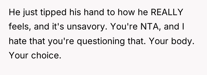 He just tipped his hand to how he REALLY feels,...