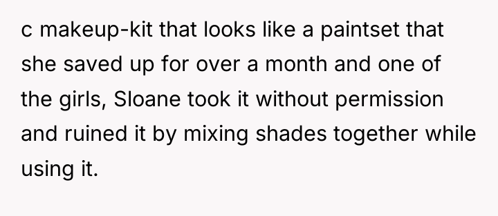 c makeup-kit that looks like a paintset that she saved...