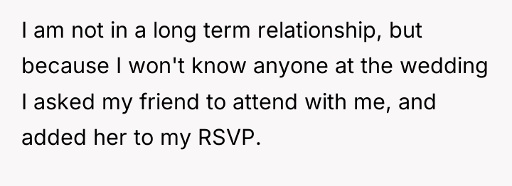 I am not in a long term relationship, but because...