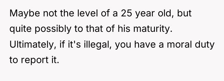 Maybe not the level of a 25 year old, but...