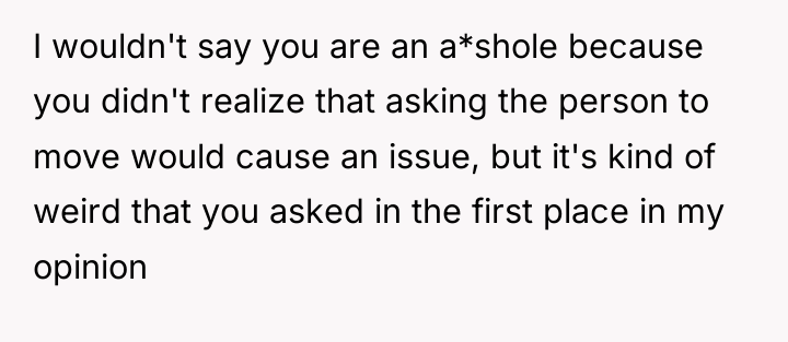 I wouldn't say you are an a*shole because you didn't...