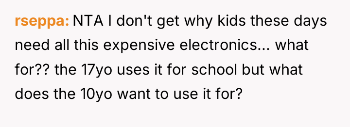 rseppa NTA I don't get why kids these days need...