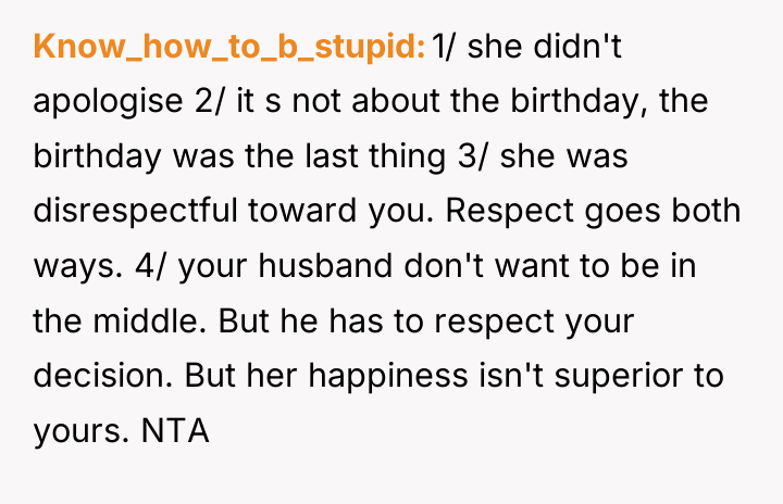 Know_how_to_b_stupid 1/ she didn't apologise 2/ it s not about...