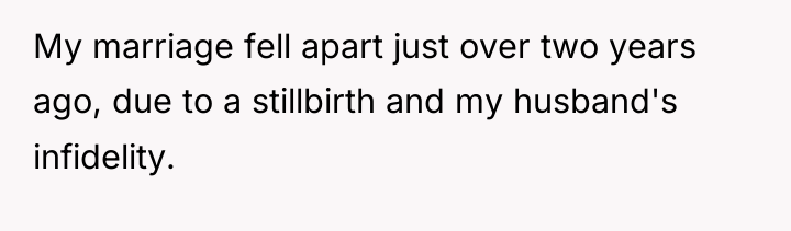 My marriage fell apart just over two years ago, due...