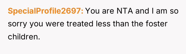 SpecialProfile2697 You are NTA and I am so sorry you...
