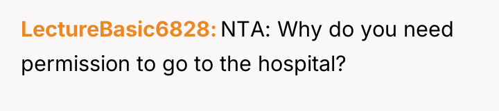 LectureBasic6828 NTA: Why do you need permission to go to...