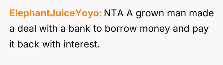 ElephantJuiceYoyo NTA A grown man made a deal with a...