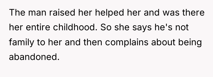 The man raised her helped her and was there her...