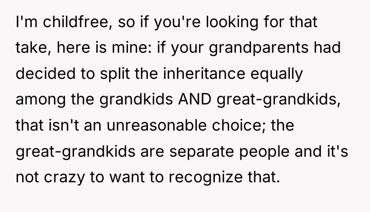 I'm childfree, so if you're looking for that take, here...