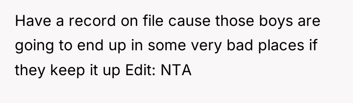 Have a record on file cause those boys are going...