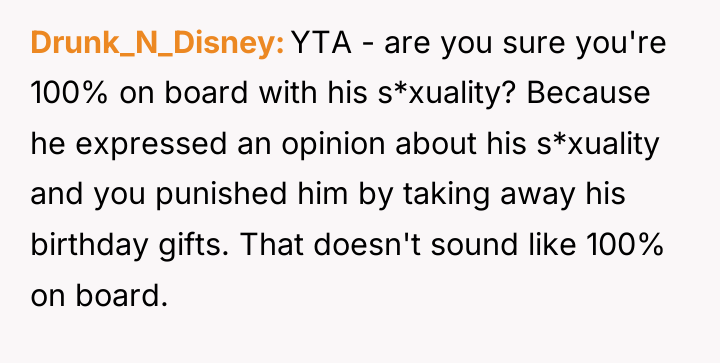Drunk_N_Disney YTA - are you sure you're 100% on board...