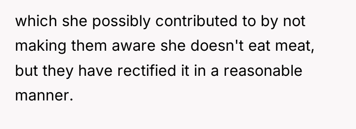 which she possibly contributed to by not making them aware...